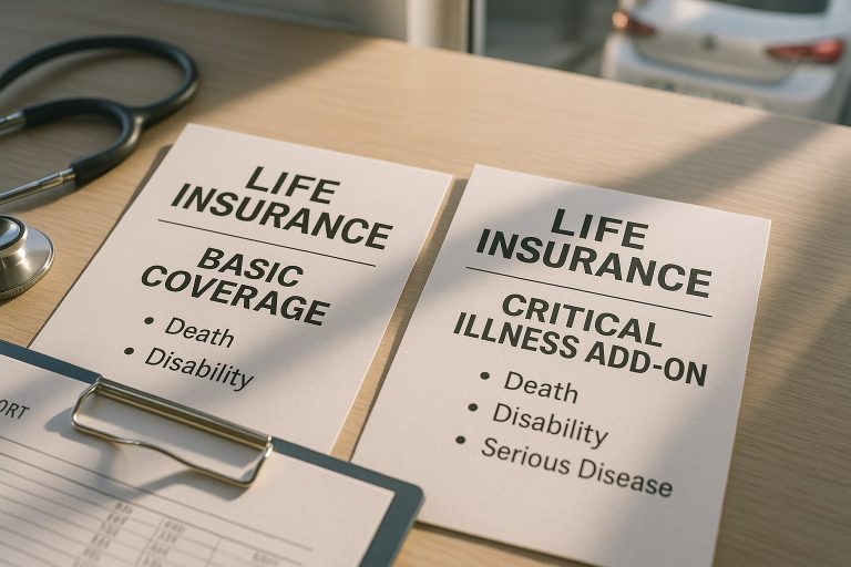 Seguro de vida con cobertura de enfermedades graves vs solo fallecimiento e invalidez: qué añade y a qué precio Seguro de vida con cobertura de enfermedades graves vs solo fallecimiento e invalidez: qué añade y a qué preci