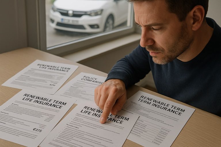 Top 5 seguros de vida temporal renovable por debajo de 300 € al año: coberturas mínimas y letra pequeña a revisar Top 5 seguros de vida temporal renovable por debajo de 300 € al año: coberturas mínimas y letra pequeña a revi