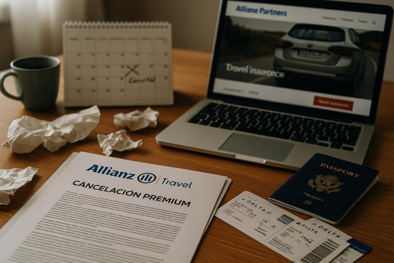 Allianz Travel Cancelación Premium: qué motivos justifican reembolso, franquicia y documentación exigida