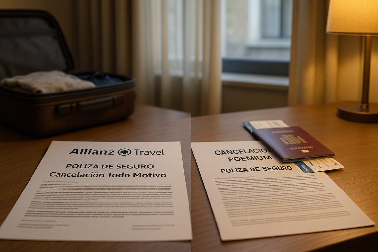 Allianz Travel Cancelación Todo Motivo vs Cancelación Premium: qué añade la modalidad ampliada y a qué precio