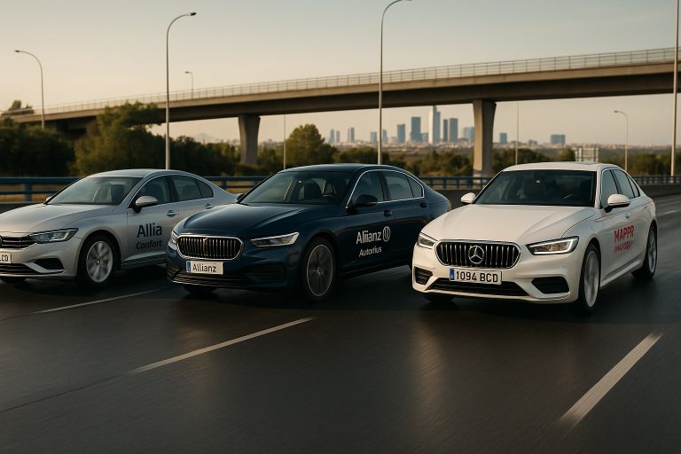 AXA Confort vs Allianz AutoPlus vs Mapfre Todo Riesgo: tres pólizas de gama alta con franquicia comparadas en asistencia, defensa jurídica y siniestro real AXA Confort vs Allianz AutoPlus vs Mapfre Todo Riesgo: tres pólizas de gama alta con franquicia comparadas en