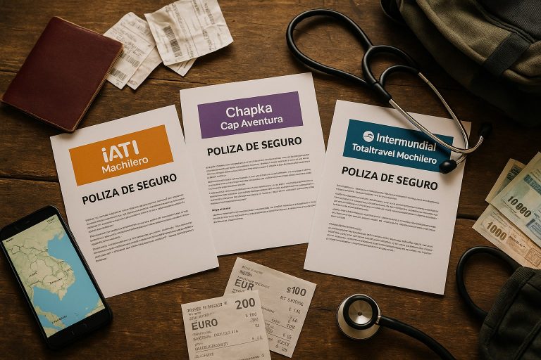 IATI Mochilero vs Chapka Cap Aventura vs Intermundial Totaltravel Mochilero: tres pólizas para viajes de larga duración enfrentadas en asistencia médica IATI Mochilero vs Chapka Cap Aventura vs Intermundial Totaltravel Mochilero: tres pólizas para viajes de larga