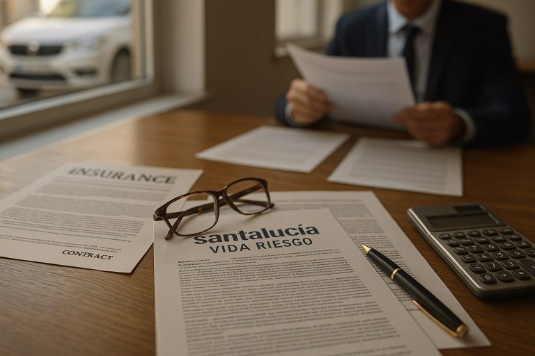 Santalucía Vida Riesgo: análisis del capital por fallecimiento, revalorización de prima y letra pequeña en invalidez absoluta Santalucía Vida Riesgo: análisis del capital por fallecimiento, revalorización de prima y letra pequeña en inv
