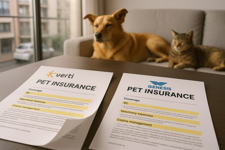 Verti Mascotas vs Génesis Mascotas: dos pólizas de directas comparadas en RC, gastos veterinarios y gestión del siniestro Verti Mascotas vs Génesis Mascotas: dos pólizas de directas comparadas en RC, gastos veterinarios y gestión de